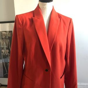 Orange rust Calvin Klein blazer, only worn twice